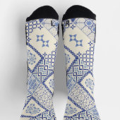 Portugiesische Muster Socken (Oben)