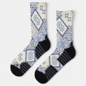 Portugiesische Muster Socken (Links)