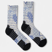 Portugiesische Muster Socken (Rechts)
