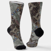 Portugiesische Muster Socken (Gewinkelt)