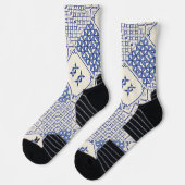 Portugiesische Muster Socken (Links)