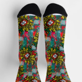 Portugiesische Muster Socken (Oben)
