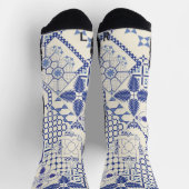 Portugiesische Muster Socken (Oben)