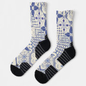 Portugiesische Muster Socken (Links)