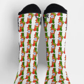 Portugiesische Muster Socken (Oben)