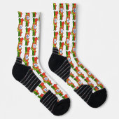 Portugiesische Muster Socken (Rechts)