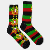 Portugiesische Muster Socken (Rechts)