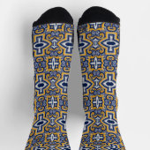 Portugiesische Muster Socken (Oben)