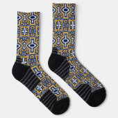 Portugiesische Muster Socken (Rechts)