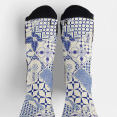 Portugiesische Muster Socken (Oben)