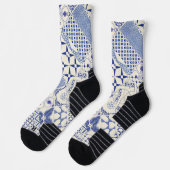 Portugiesische Muster Socken (Links)