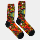 Portugiesische Muster Socken (Rechts)