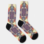 Portugiesische Muster Socken (Rechts)