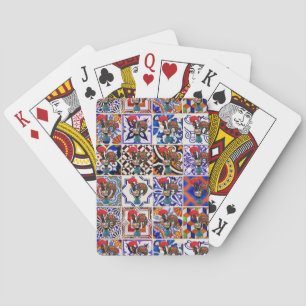 Portugiesische Muster Spielkarten