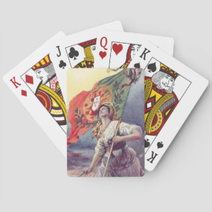 Portugiesische Muster Spielkarten