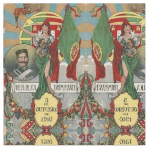 Portugiesische Muster Stoff