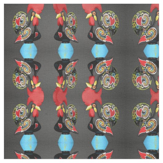 Portugiesische Muster Stoff (Nahaufnahme)