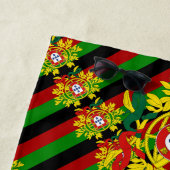 Portugiesische Muster Strandtuch (Beispiel)