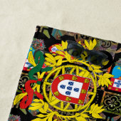 Portugiesische Muster Strandtuch (Beispiel)