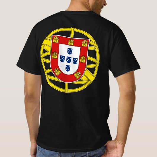 Portugiesische Muster T-Shirt (Rückseite)