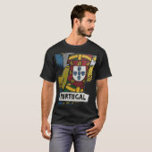 Portugiesische Muster T-Shirt (Vorne ganz)