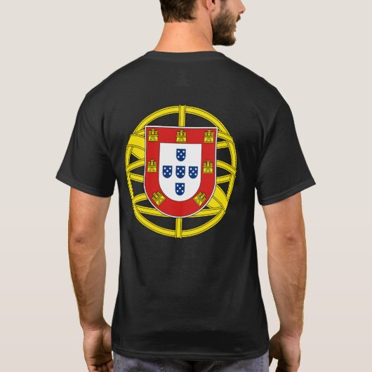 Portugiesische Muster T-Shirt (Rückseite)