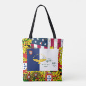 Portugiesische Muster Tasche (Rückseite)