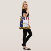 Portugiesische Muster Tasche (Am Model)