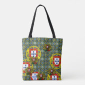 Portugiesische Muster Tasche (Rückseite)