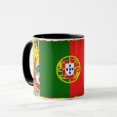 Portugiesische Muster Tasse (Vorderseite Links)