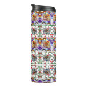 Portugiesische Muster Thermosbecher (Nach rechts gedreht)