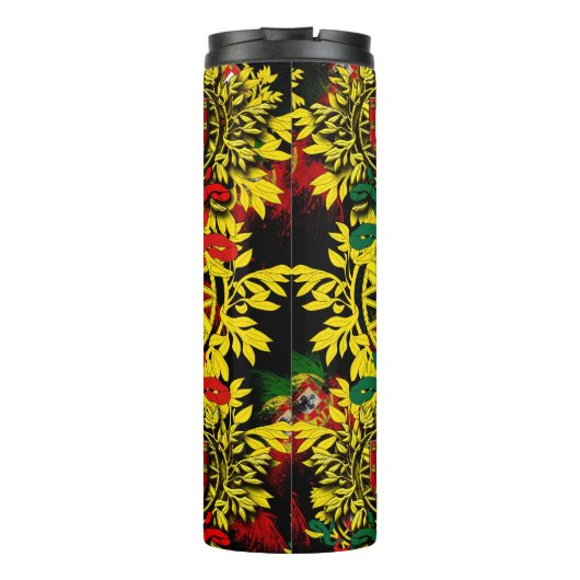 Portugiesische Muster Thermosbecher (Rückseite)