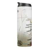 Portugiesische Muster Thermosbecher (Nach rechts gedreht)