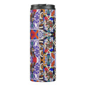 Portugiesische Muster Thermosbecher (Rückseite)