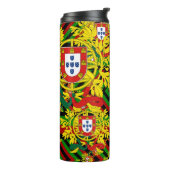 Portugiesische Muster Thermosbecher (Nach links gedreht)