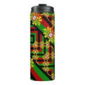 Portugiesische Muster Thermosbecher (Vorderseite)