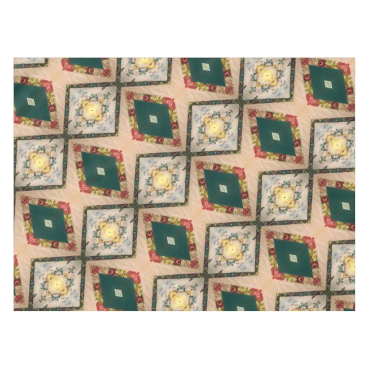 Portugiesische Muster Tischdecke (Vorderseite (Horizontal))