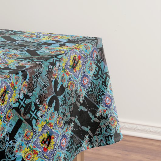 Portugiesische Muster Tischdecke (Beispiel)