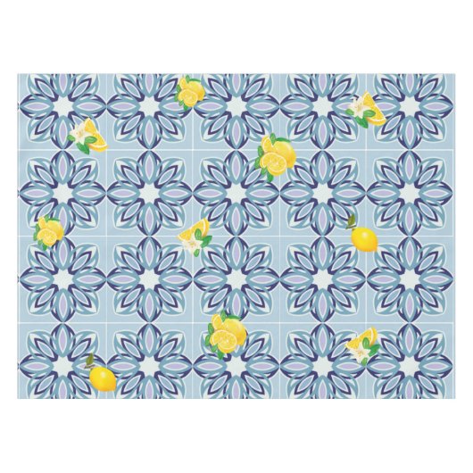 Portugiesische Muster. Tischdecke (Vorderseite (Horizontal))