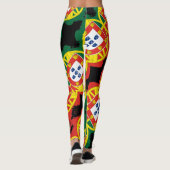 Portugiesische Muster und Leggings (Rückseite)