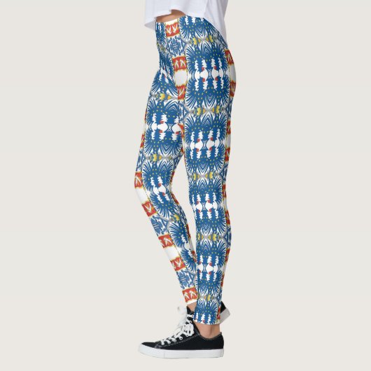 Portugiesische Muster und Leggings (Links)