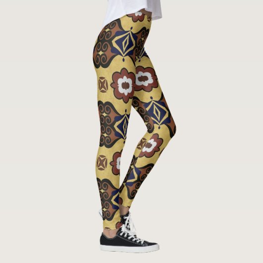Portugiesische Muster und Leggings (Rechts)