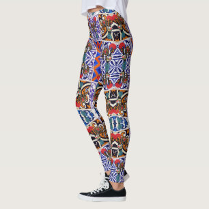 Portugiesische Muster und Leggings