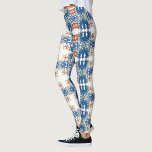Portugiesische Muster und Leggings