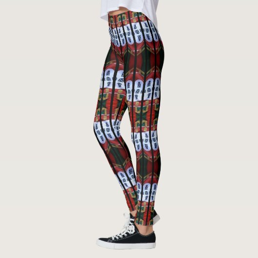 Portugiesische Muster und Leggings (Links)