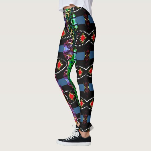 Portugiesische Muster und Leggings (Links)