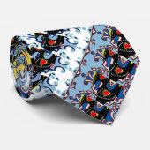 Portugiesische Muster und Leggings Krawatte (Gerollt)