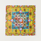 Portugiesische Muster Wandteppich (Vorderseite (Horizontal))