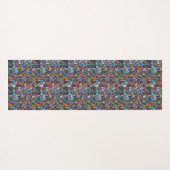 Portugiesische Muster Yogamatte (Rückseite (Horizontal))