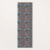 Portugiesische Muster Yogamatte (Rückseite)